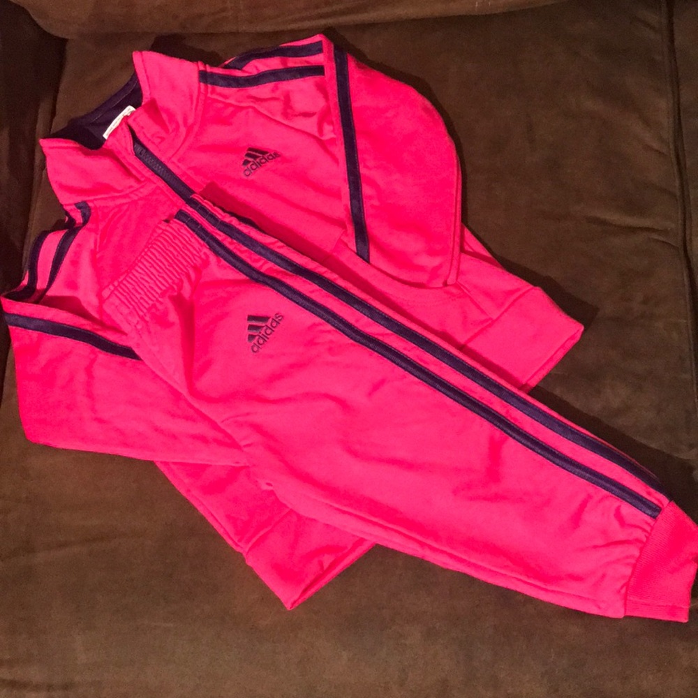 Toddler Girls Addidas Track Suit